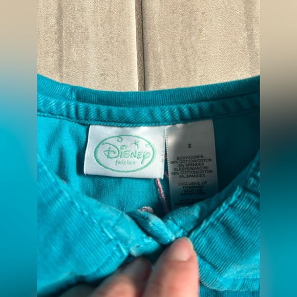 Y2K Disney tinkerbell embroidered dress size 2 - Picture 4 of 6